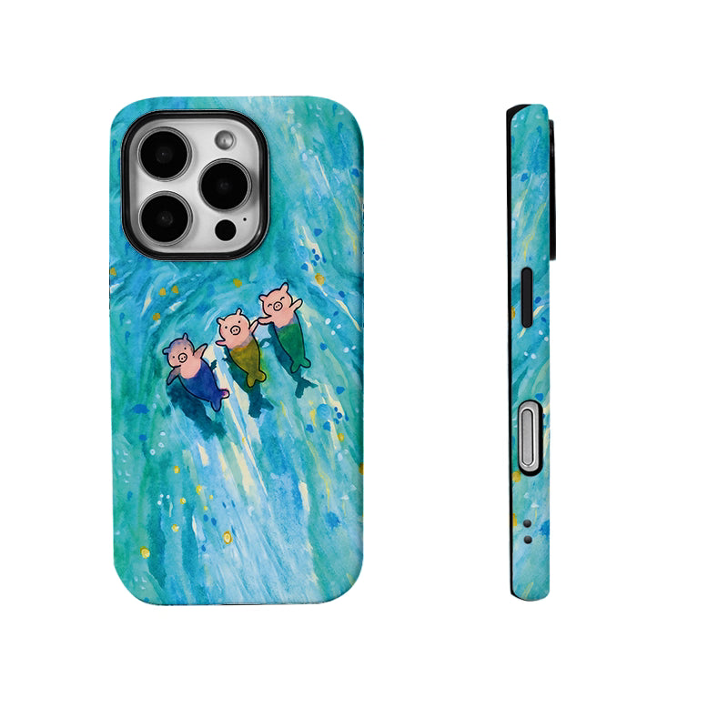 Swimming - Phone Case