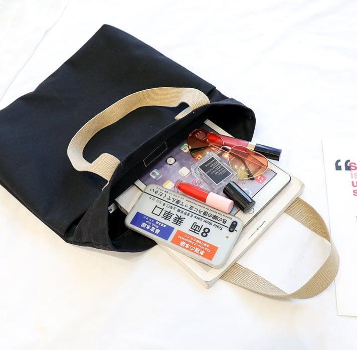 Classic Canvas Tote Bag | Shoulder Bag - mokupark.com