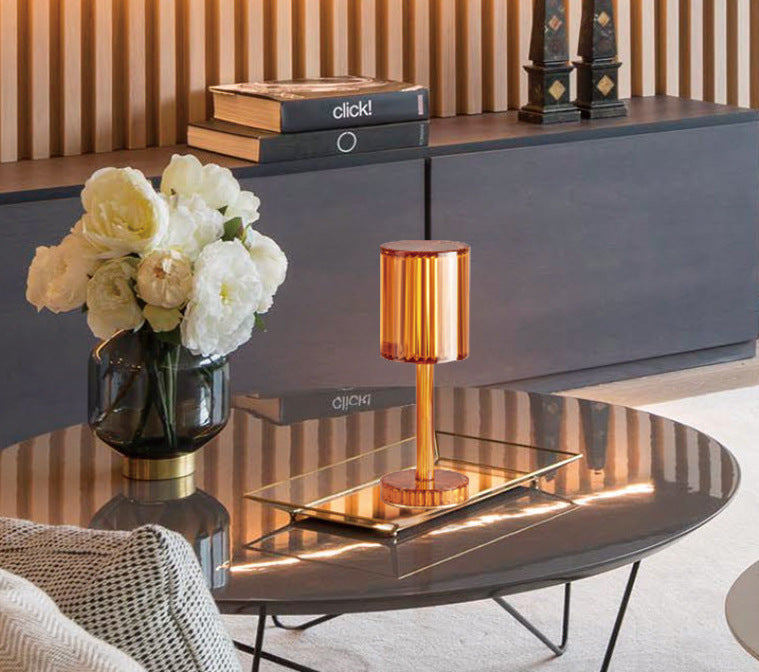 MP Gatsby - Transparent USB Rechargeable Cordless Table Lamp