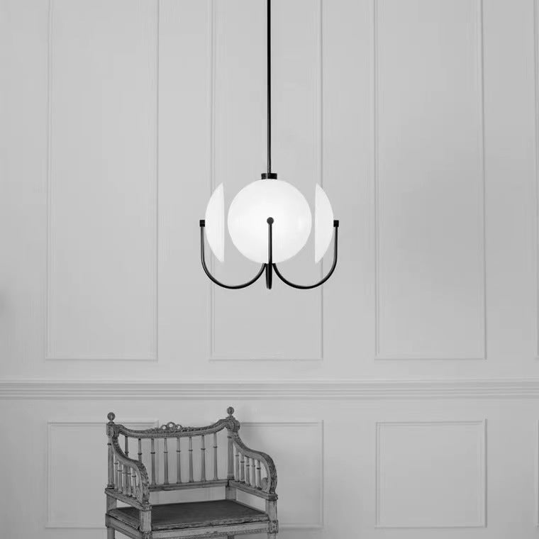 Glass Mist Disc Pendant | Ceiling Lamp