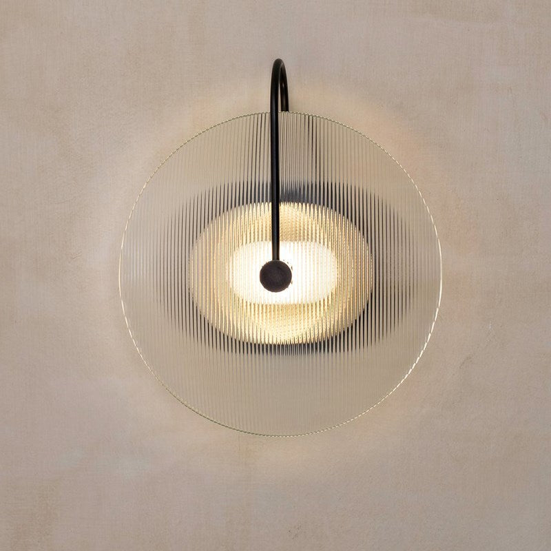 Glass Mist Disc Sconce | Ceiling / Wall Lamp - Type A