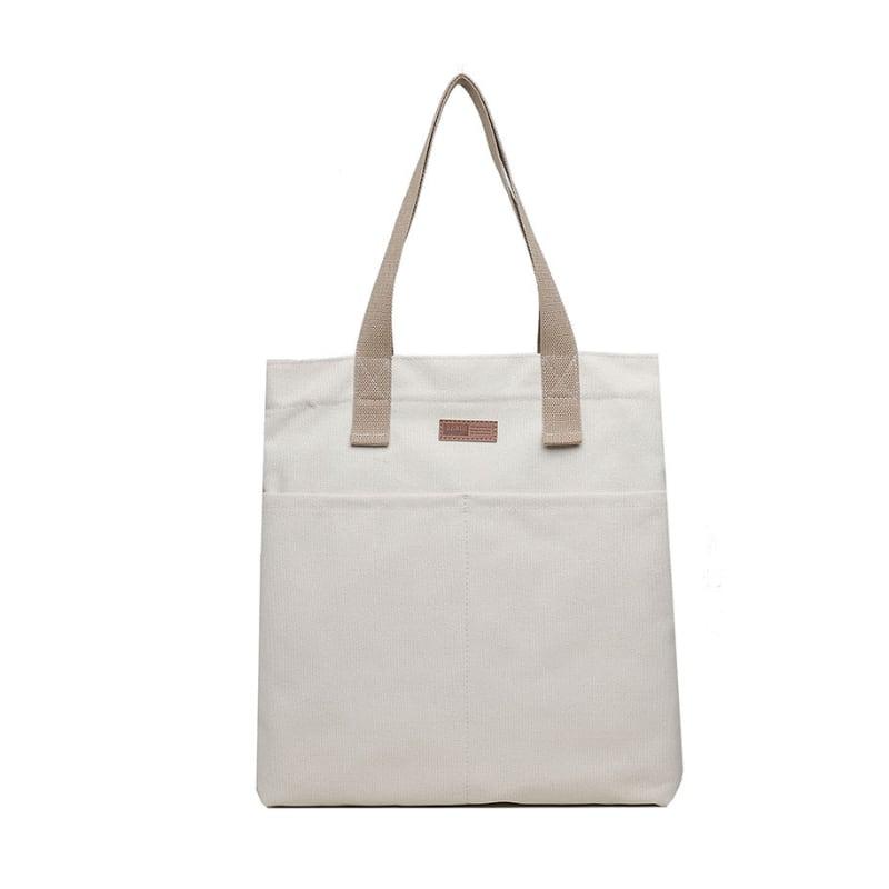 Classic Canvas Tote Bag | Shoulder Bag - mokupark.com