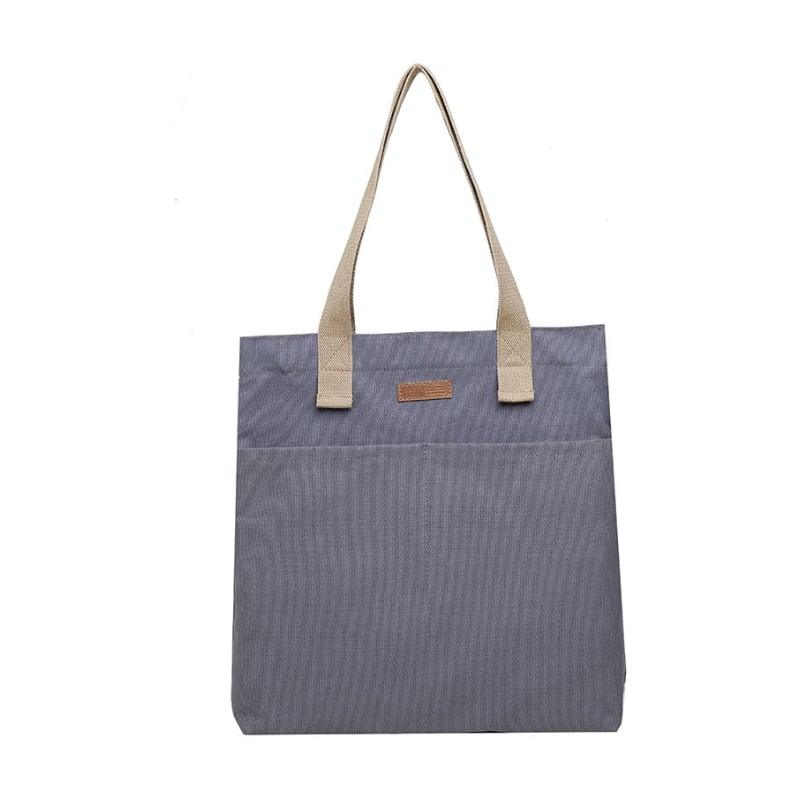 Classic Canvas Tote Bag | Shoulder Bag - mokupark.com