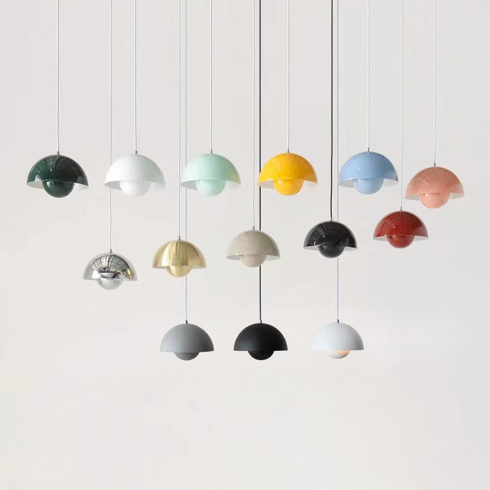 D230mm Color Mushroom Pendant Lamp