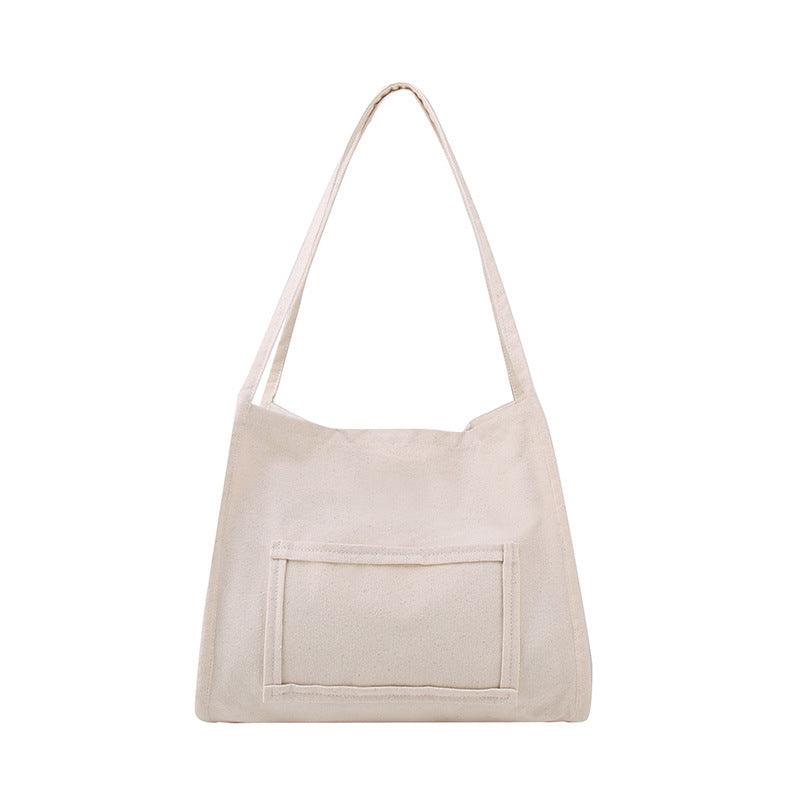 Oversize Functional Canvas Tote Bag | Shoulder Bag | Hobo Bag - mokupark.com