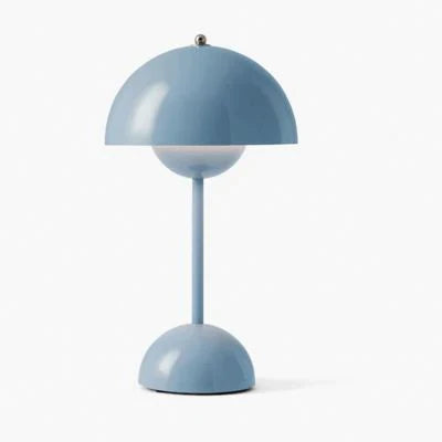 180mm USB Rechargeable Cordless Mushroom Table Lamp - Acrylic Classic