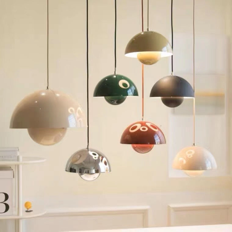 D230mm Color Mushroom Pendant Lamp